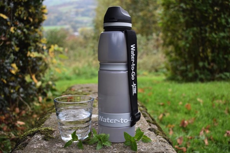 Water to Go reusable water bottle